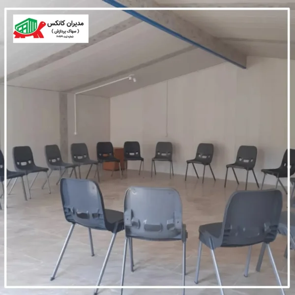 نمونه کانکس فروشگاهی کف سرامیکی