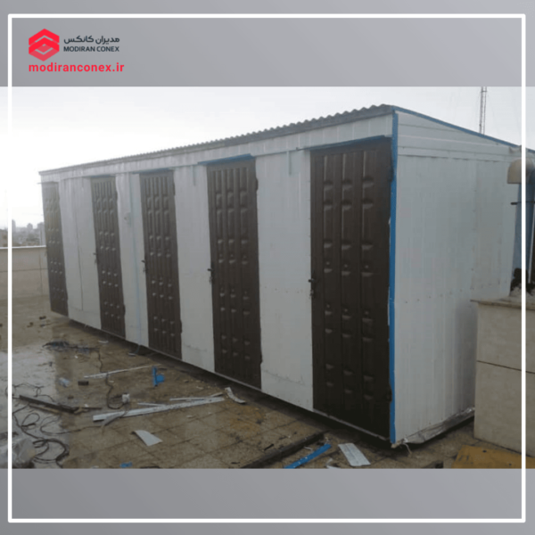 کانکس انباری پشت بام ساندویچ پانل دکوراتیو - Image 7